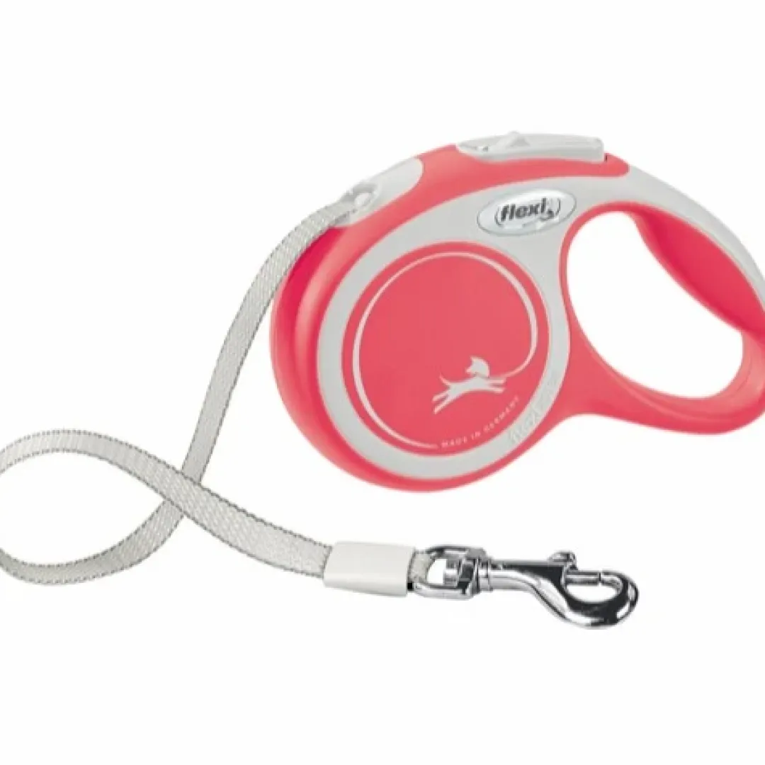 Flexi Hundesnor Flexi New Comfort bånd XS 3 m 12 kg rød