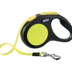 Flexi Hundesnor Flexi New Neon bånd S 5 m 15 kg neon gul