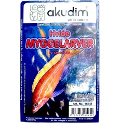 Frostfoder til Akvariefisk Frostfoder AK Hvide Myggelarver 100 g