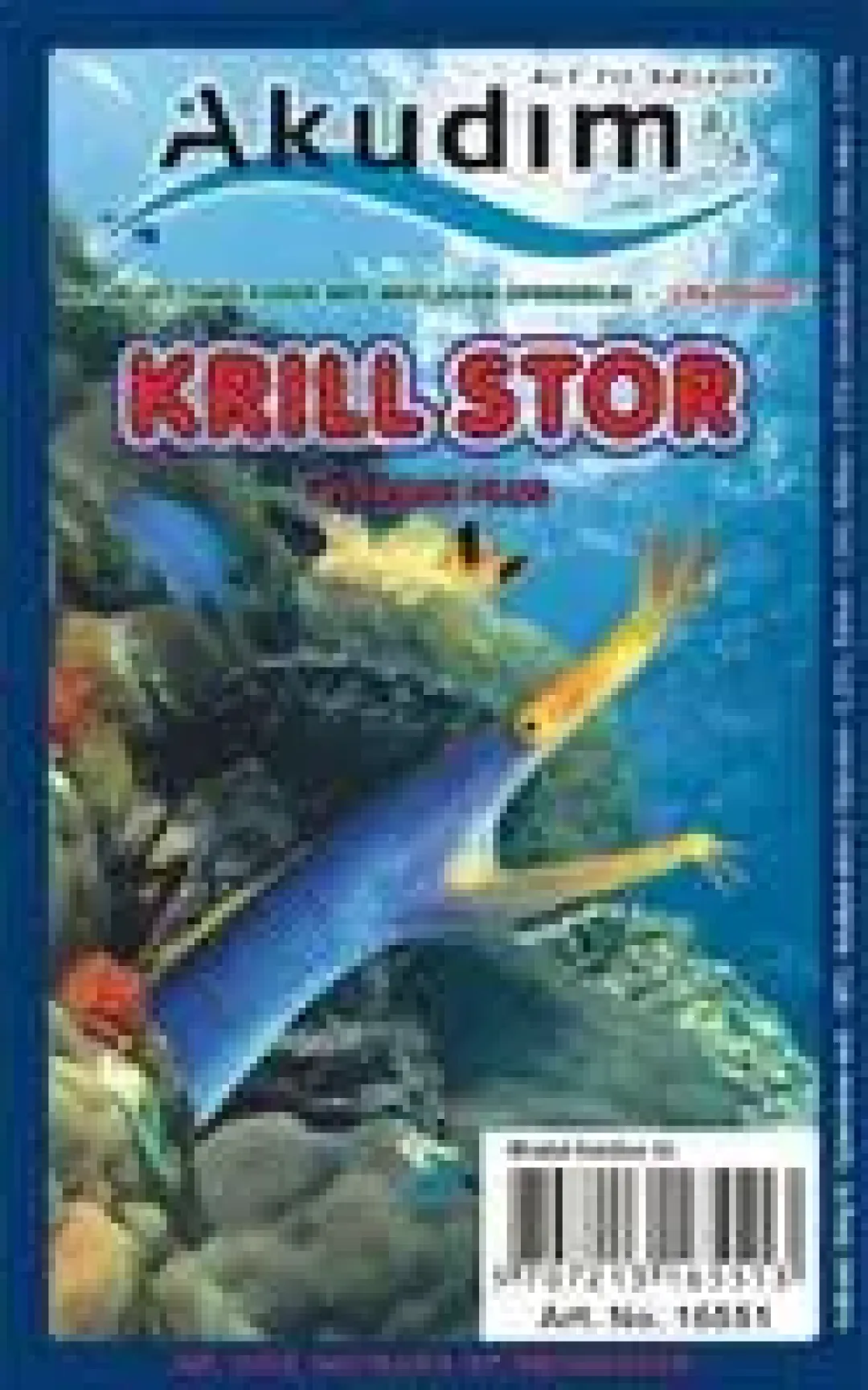 Frostfoder til Akvariefisk Frostfoder AK Krill Store 500 g