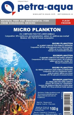 Frostfoder til Akvariefisk Frostfoder Microplankton 100 gram