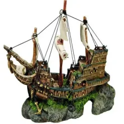 Nobby Gammelt krigsskib med kanoner 33 x 13 x 23 cm