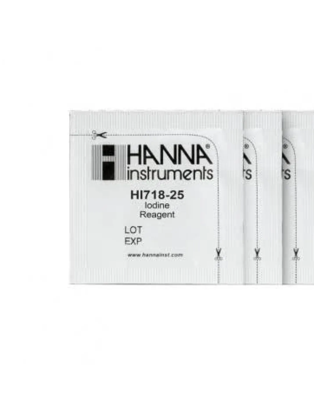 Hanna Instruments Hanna Reagents for Iodine Ferskvand HI718-25 0.0 to 12.50 mg/l - 25 stk