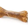 Treattime Håndlavet Presset Tyggeben med fyld af hest 17 cm 100 g - stort tyggeben