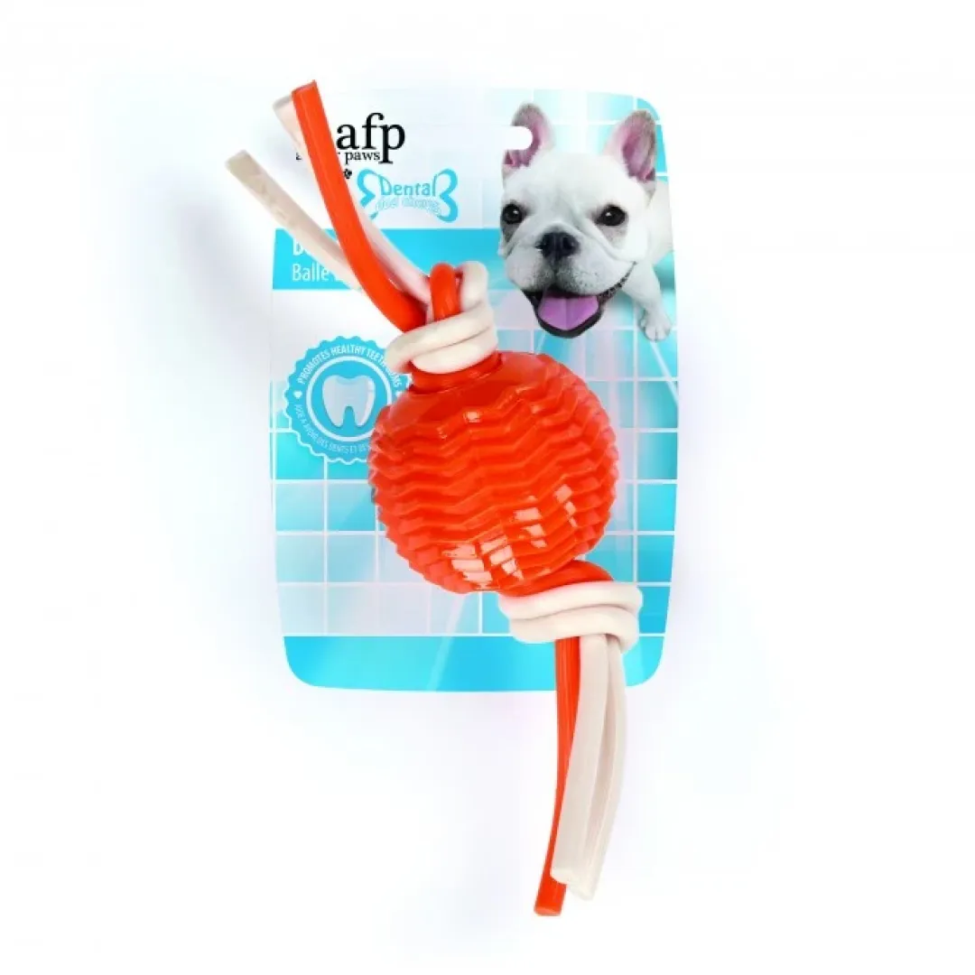 AFP All for paws Hunde Dental bidelegetøjs Bold - tandplejende hundelegetøj