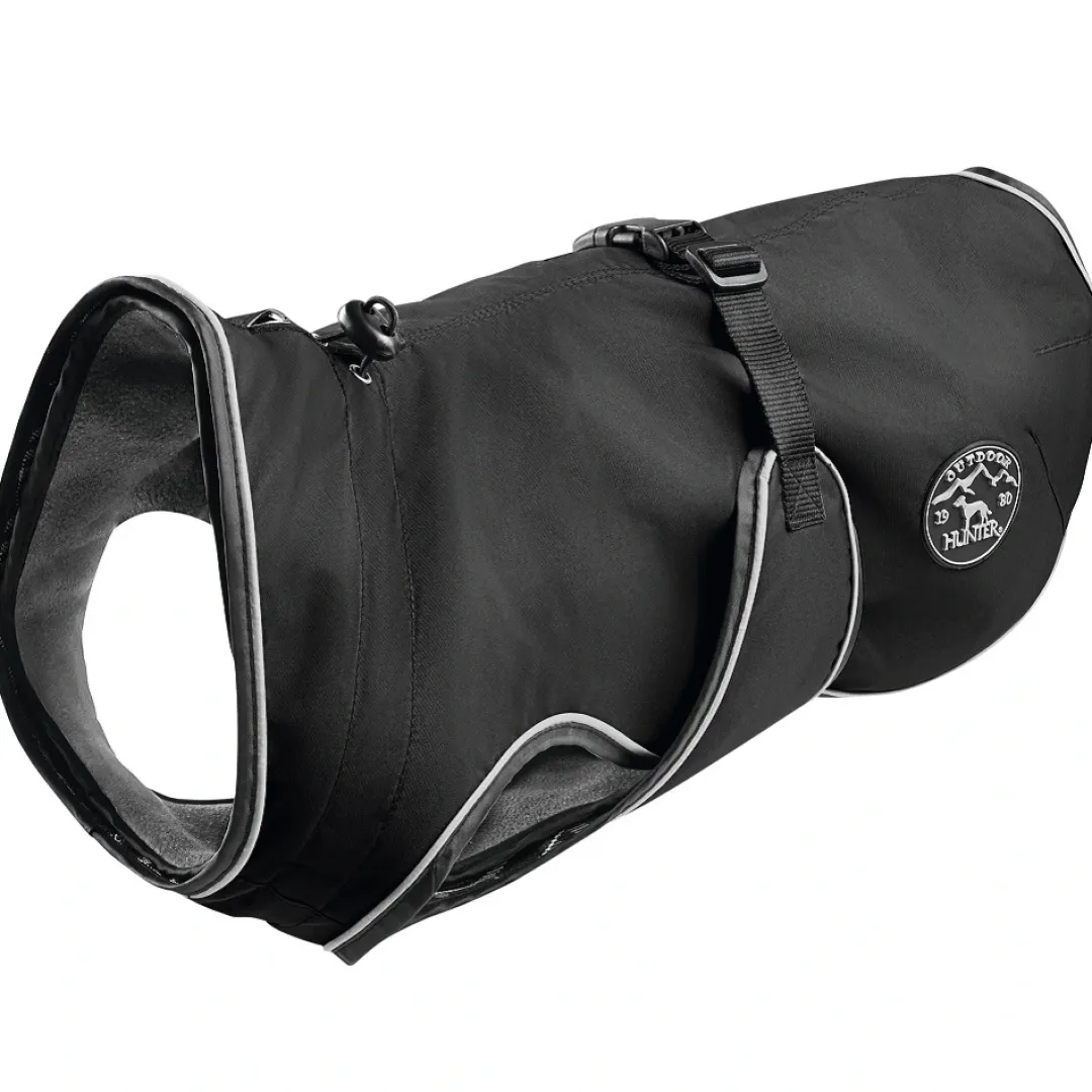 Hunter Hunde Frakke Uppsala 2i1 25 cm Sort