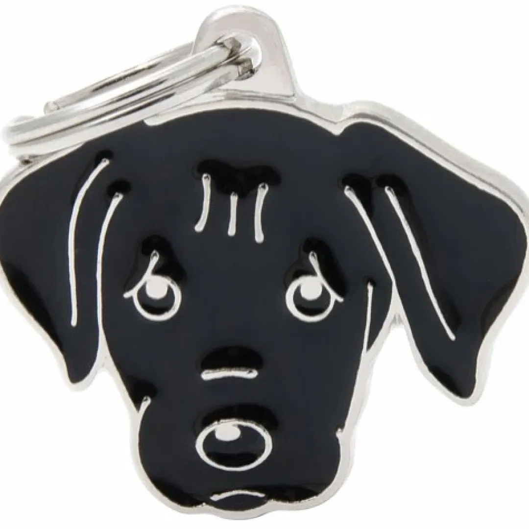 My Family Hundetegn Hundetegn My family Friends Labrador sort
