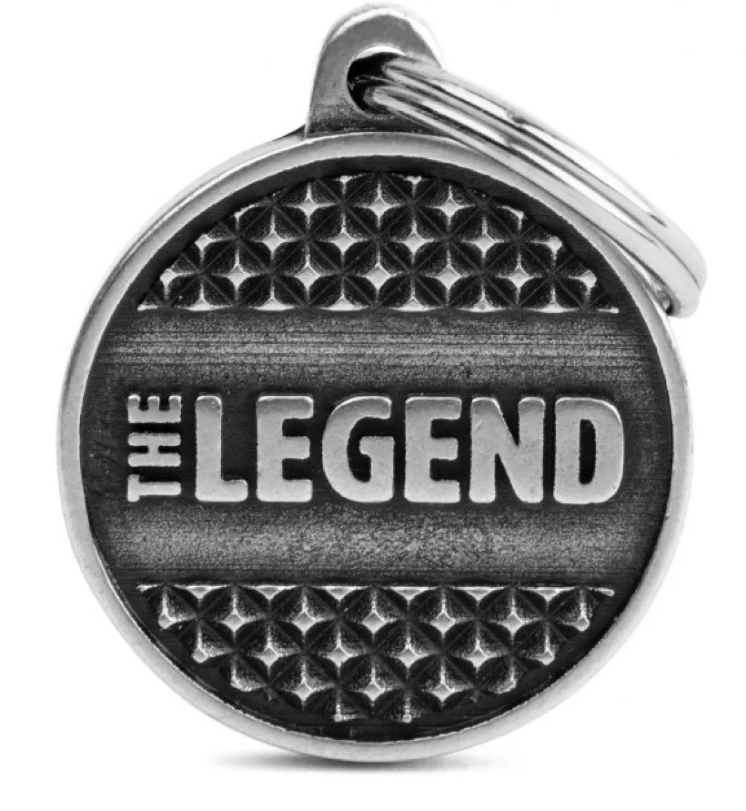My Family Hundetegn Hundetegn My Family The Legend cirkel stor sølv