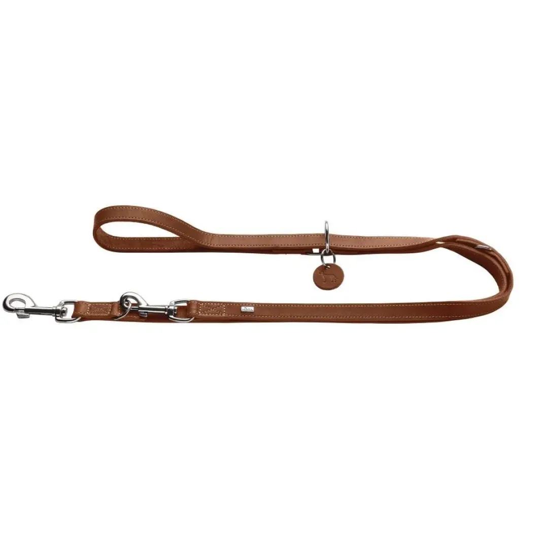 Hunter Aalborg læderline 10mm cognac