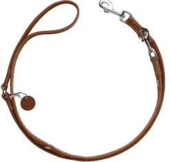 Hunter Aalborg læderline 20 mm Cognac Førerline