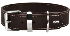 Hunter Aalborg 55 Special Mørkebrunt hundehalsbånd - 40-48 cm