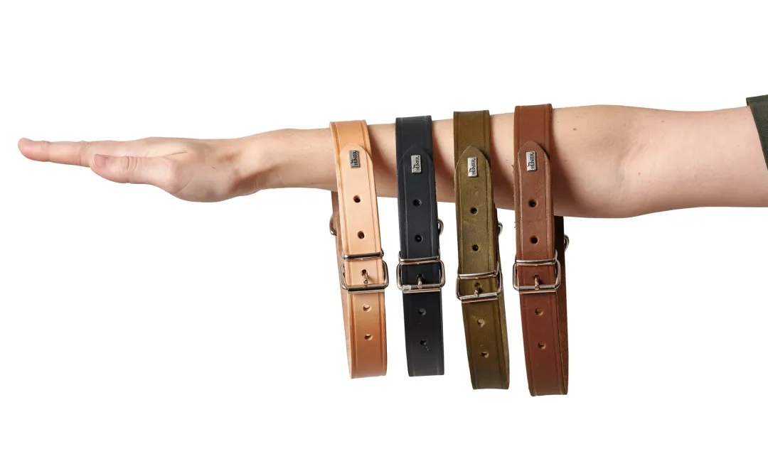 Hunter Aalborg Sport Cognac 47 hundehalsbånd - 37-43 cm