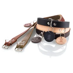 Hunter Aalborg Sport Oliven 32 hundehalsbånd - 24-29 cm
