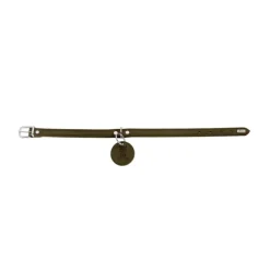 Hunter Aalborg Sport Oliven 42 hundehalsbånd - 32-38 cm