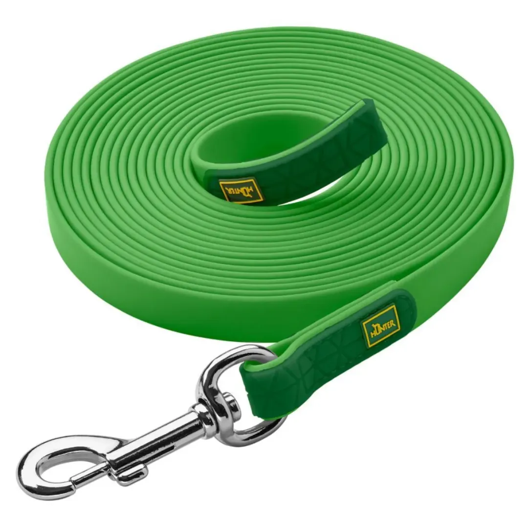 Hunter Convenience sporline til hund 15/1200 grøn
