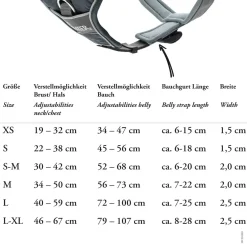 Hunter Divo hundesele L grøn/grå just mave 72-100 cm - Stabil kontrol og komfort