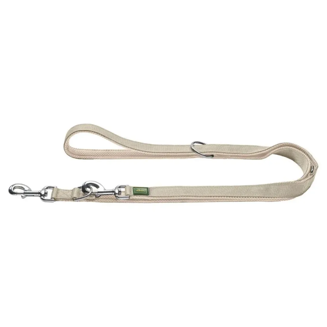 Hunter Divo UP hundeline 20/200 taupe - Stabil kontrol og justerbar komfort