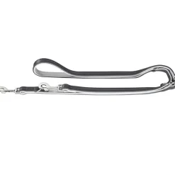 Hunter Hundesnor Canada Elg læder line 15mm Grå