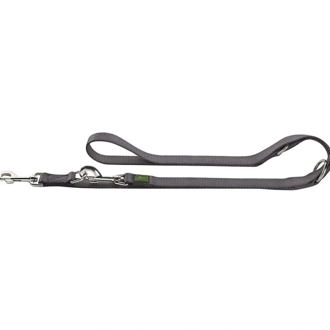 Hunter Hundesnor Nylon Grå 15/200 cm
