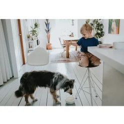 Hunter keramik Lund hunde skål 350 ml Beige