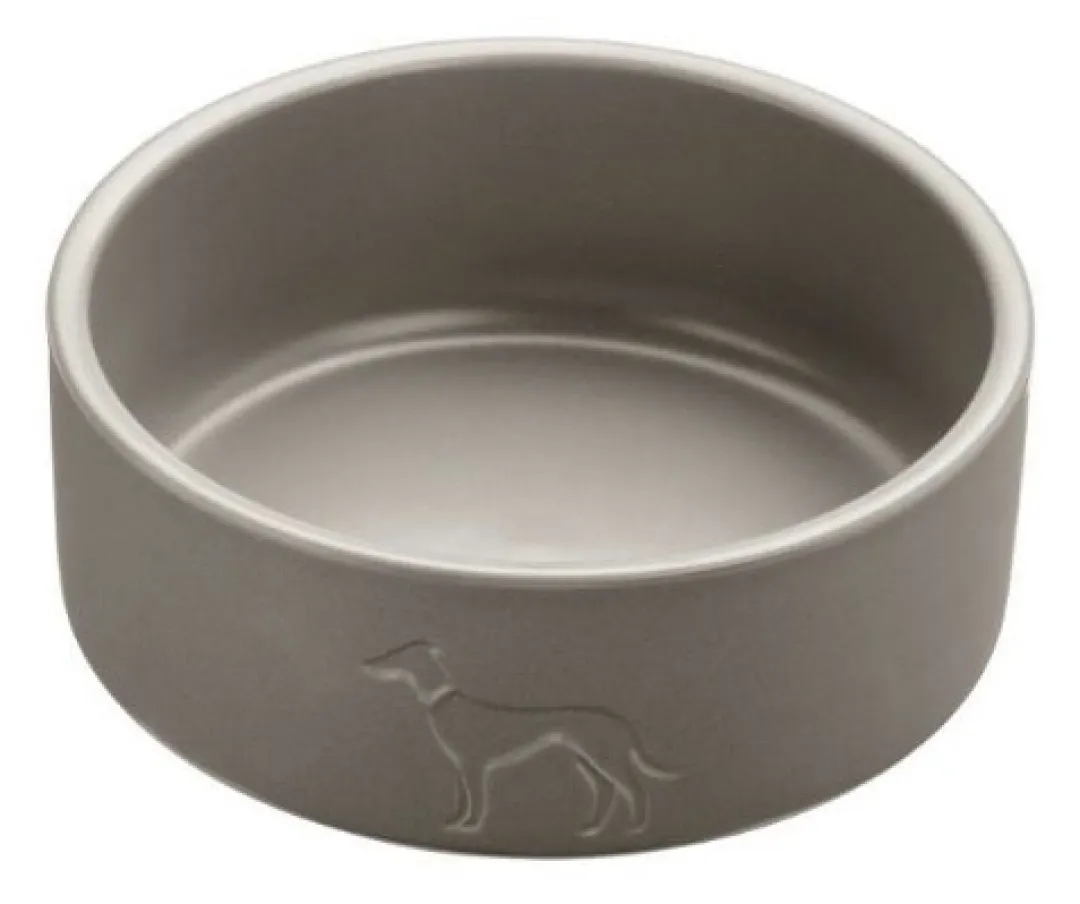 Hunter Keramik skål Osby 1100 ml taupe