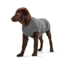 Hunter Malmø pullover strik grå str. 45