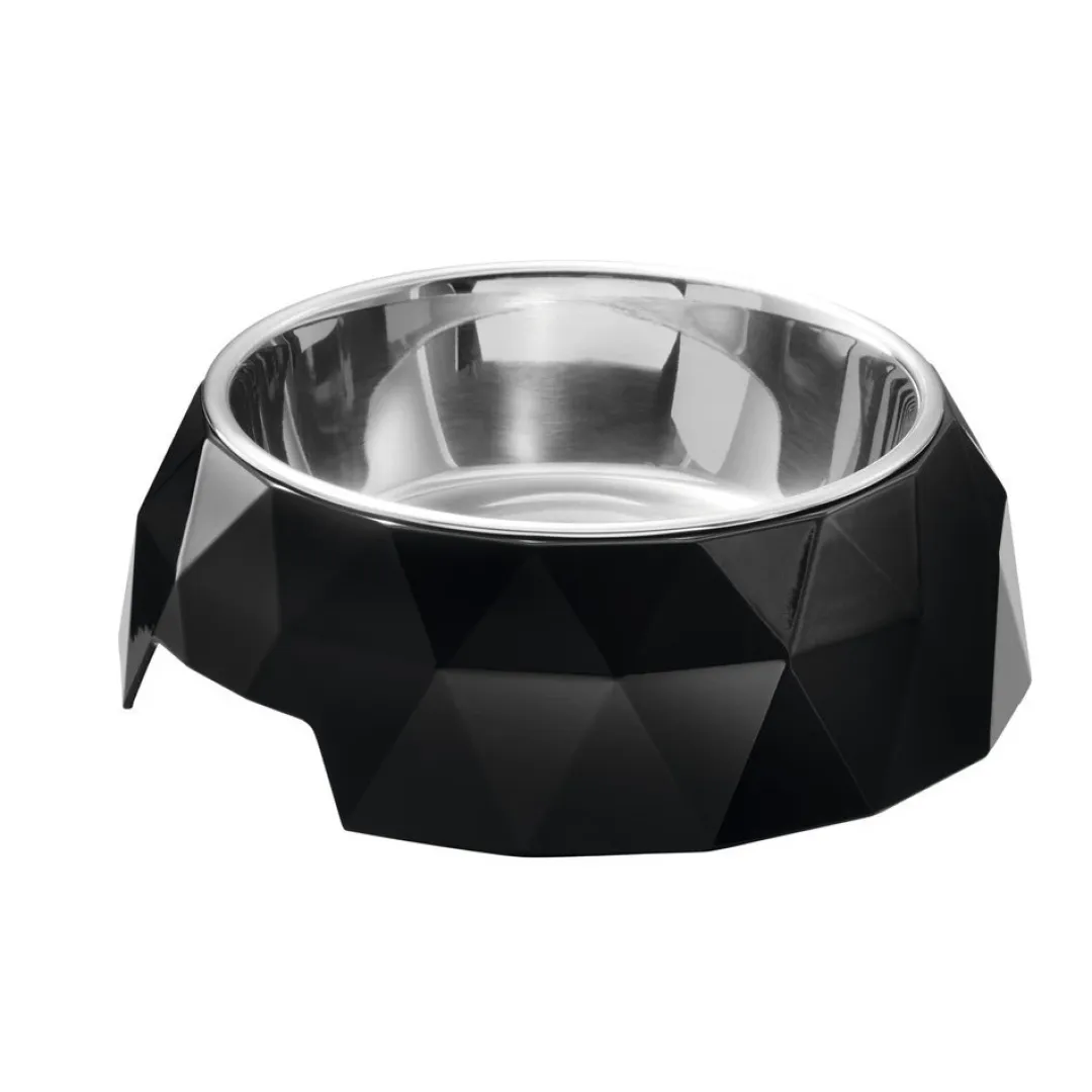 Hunter Melamine skål Kimberley sort 350 ml