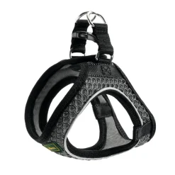 Hunter NY Hilo Comfort hundesele S-M antracitgrå just mave 52-58 cm - Let og fleksibel pasform