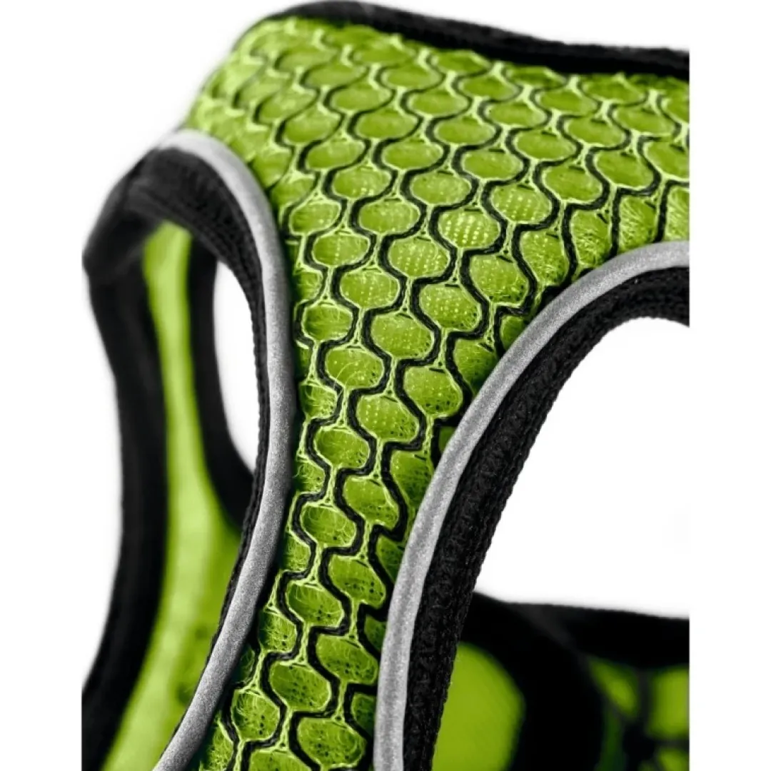 Hunter NY Hilo Comfort hundesele M lime mave/bryst 58-65 cm - Let komfort og stabil pasform