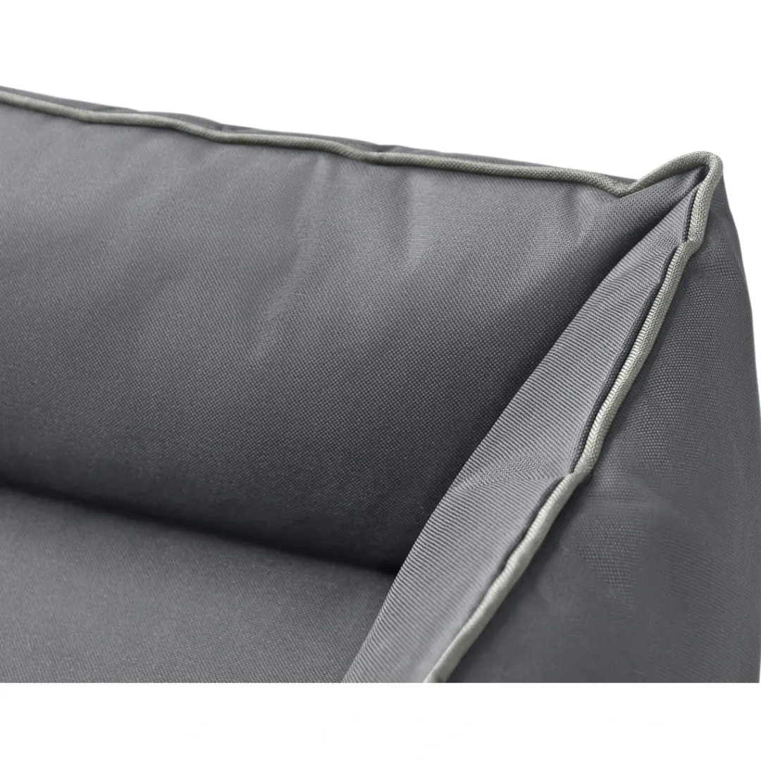 Hunter Ortho Cleveland hundeseng L 100x70 cm Grå