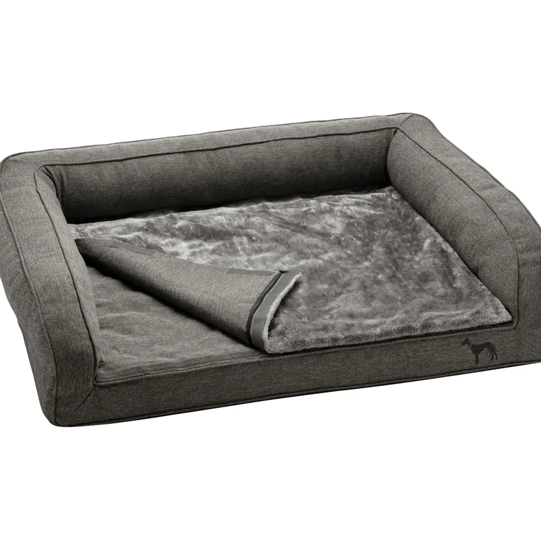 Hunter ortopædisk hundesofa Livingston Medium 80 x 60 cm Antracit