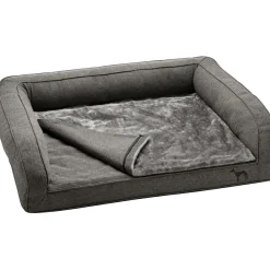 Hunter ortopædisk hundesofa Livingston Large 100 x 80 cm Antracit