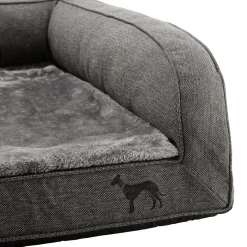 Hunter ortopædisk hundesofa Livingston Large 100 x 80 cm Antracit