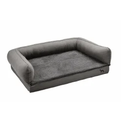 Hunter ortopædisk hundesofa Livingston Large 100 x 80 cm Antracit