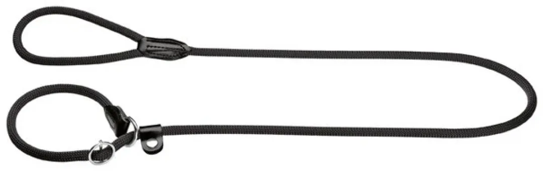 Hunter Retriever hundesnor Freestyle i sort 10 mm 120 cm