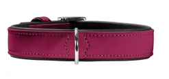 Hunter Softie hundehalsbånd 45 cm hindbær - 32-40 cm indstilling