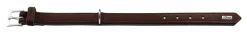 Hunter Softie hundehalsbånd 60 cm brun - 47-55 cm indstilling