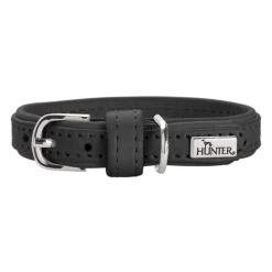 Hunter Soho Mini Hundehalsbånd Sort 14-18 cm