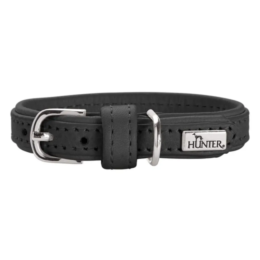 Hunter Soho Mini Hundehalsbånd Sort 17-20 cm