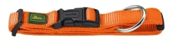 Hunter Vario Plus Halsbånd Orange L 40-63 cm - Komfortabelt og justerbart hundehalsbånd