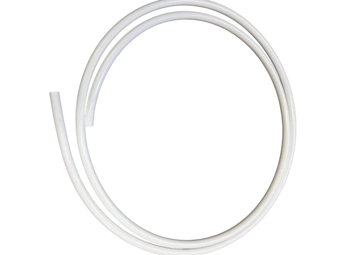 Omvendt Osmose Anlæg & Osmosevand Hvid Plast Slange 1/2 tomme 10/12 mm til Osmoseanlæg 1 meter