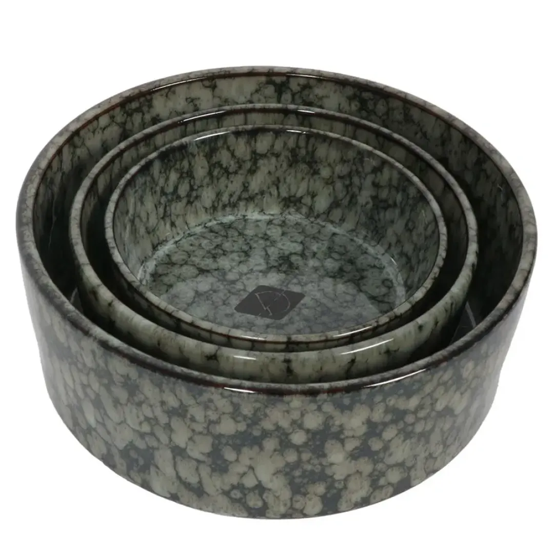 Europet Bernina International B.V. Jasper Green Marble Ø 16 cm 700 ml