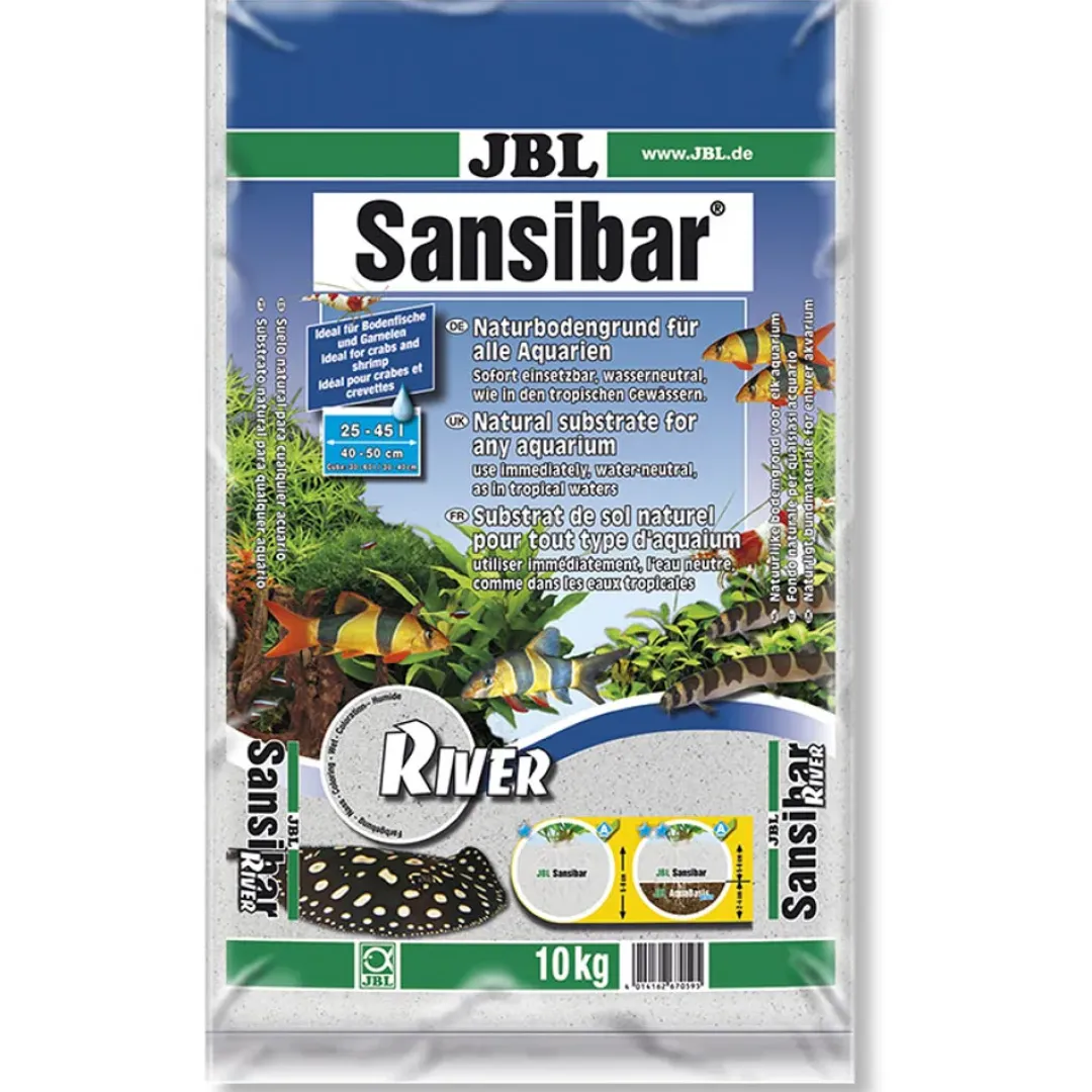 JBL Sansibar River 10 kg Akvariegrus