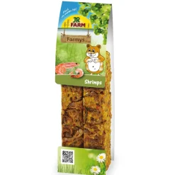 JR Farm Ys Gnaverstænger - hamster - Krebs/Rejer 160 g