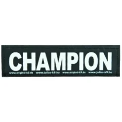 Julius K9 hundeskilt CHAMPION stor