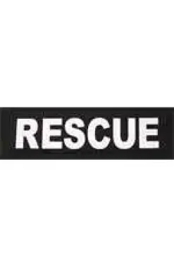 Julius K9 hundeskilt RESCUE lille