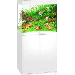 Juwel Akvarium Lido 200 Liter i Hvid 70x51x65 cm