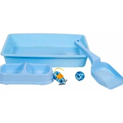 Pawise Kattekilling Starterkit Kattebakke Blå 37x27 cm