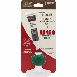 Kong Denta Ball Small - tyggelegetøj til hunde 2-11 kg