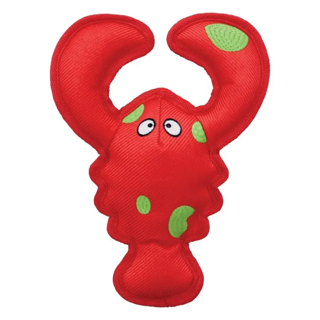Kong Hundelegetøj Belly Flops Lobster Rød M 28 cm - sjovt vandlegetøj